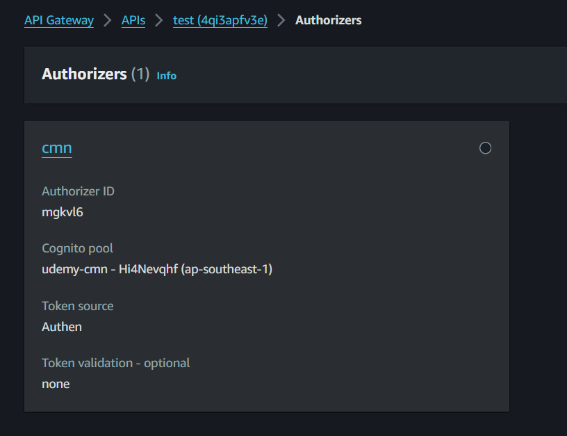 Create Authorization
